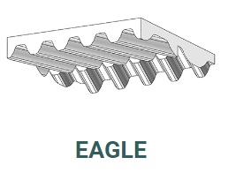 Открытые ПУ ленты M и V Elatech Тип Eagle